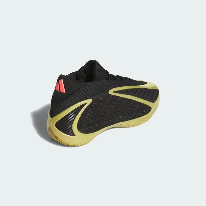Adidas Anthony Edwards 2 Core Black / Gold Metallic / Solar Turbo (KJ1885)