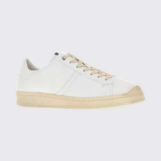 Jil sander Low-Top Smooth Calfskin Sneakers with Rubber Sole White (J33WS0055P7823102)