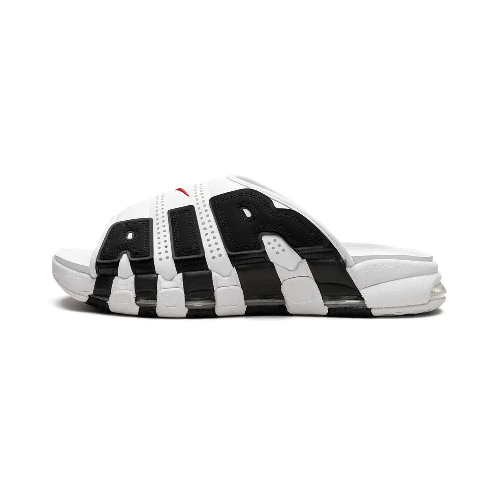 Nike Air More Uptempo Slide NA “White Black Red” (FB7815-100)