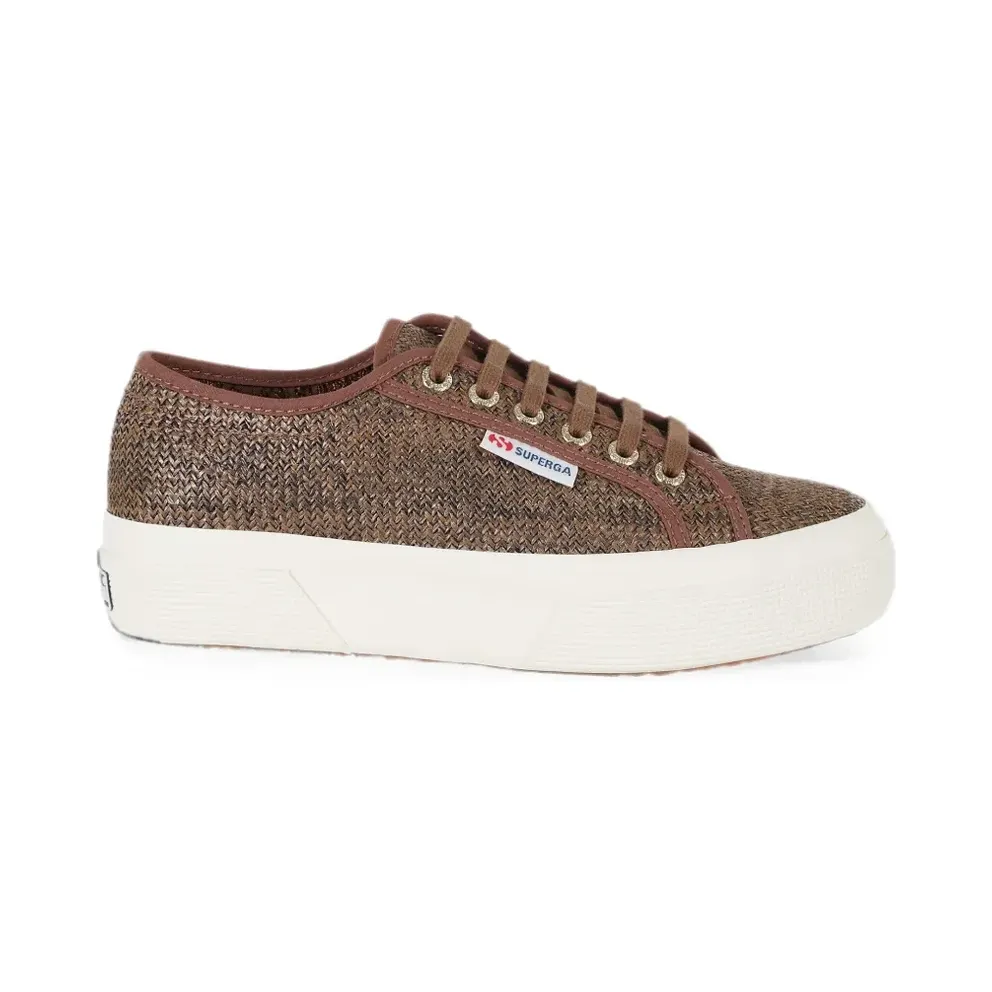 Superga 2740 geweven – Bruin (S41518W)