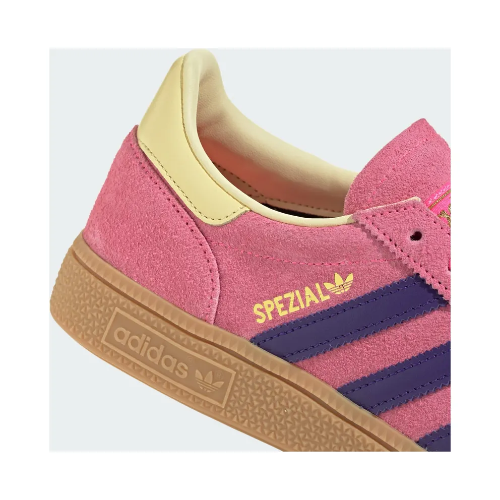 Adidas Handball Spezial “Lucid Pink Collegiate Purple Almost Yellow” (JP8718)