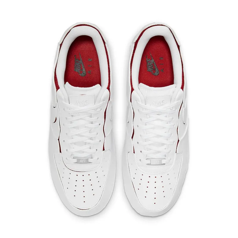 Nike Air Force 1/1 White Varsity Red (DC9895-100)