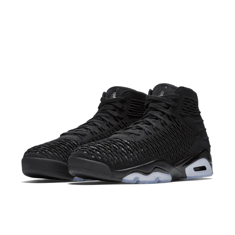 Jordan Flyknit Elevation 23 Black Black/Black-Metallic Silver (AJ8207-010)