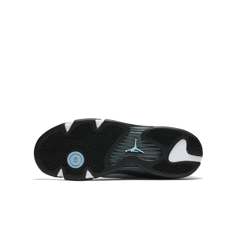 Jordan 14 Retro Oxidized Green 2016 (GS) White/Oxidized Green-Legend Blue-Black (487524-106)
