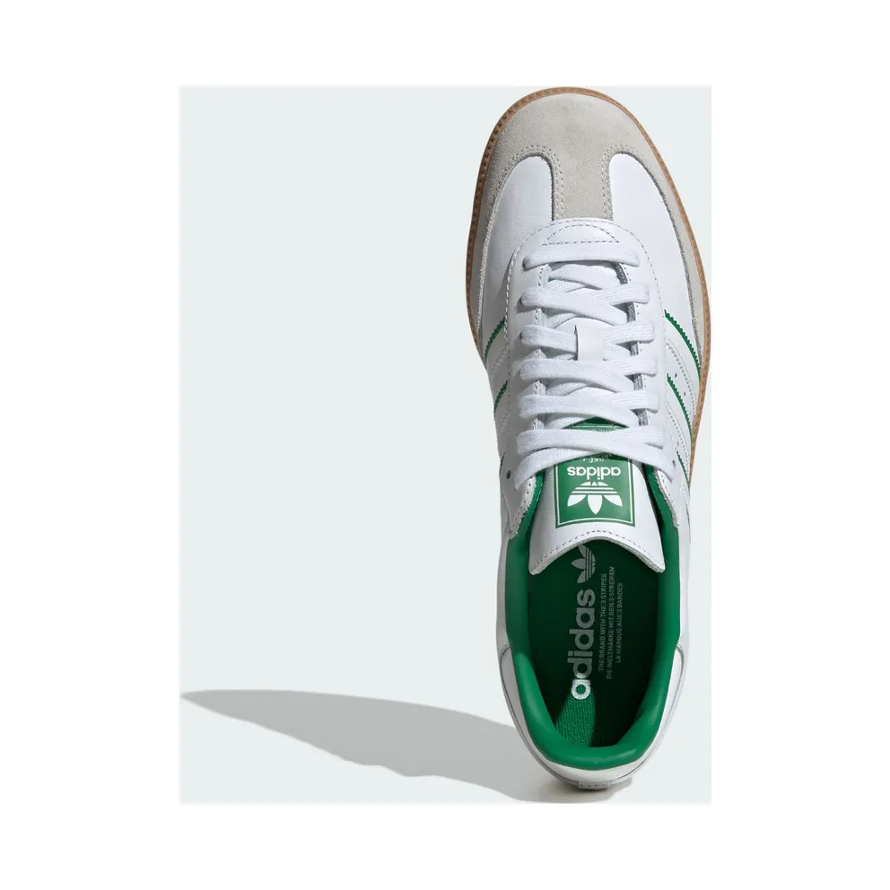 Adidas Samba OG Cloud White / Crystal White / Green (JI2044)