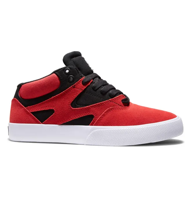 Lage DC Shoes Kalis Vulc Mid Adys300622 Athletic Red/Black (Atr) (ADYS300622-ATR)