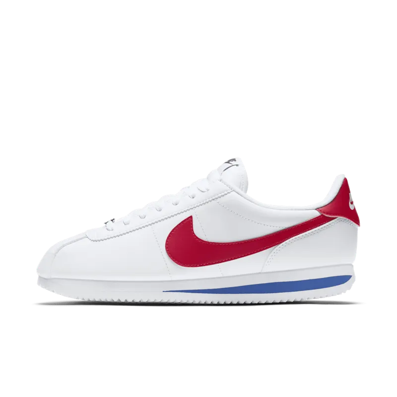 Nike Cortez Basic Forrest Gump (2019) White/Varsity Royal-Varsity Red (819719-103)