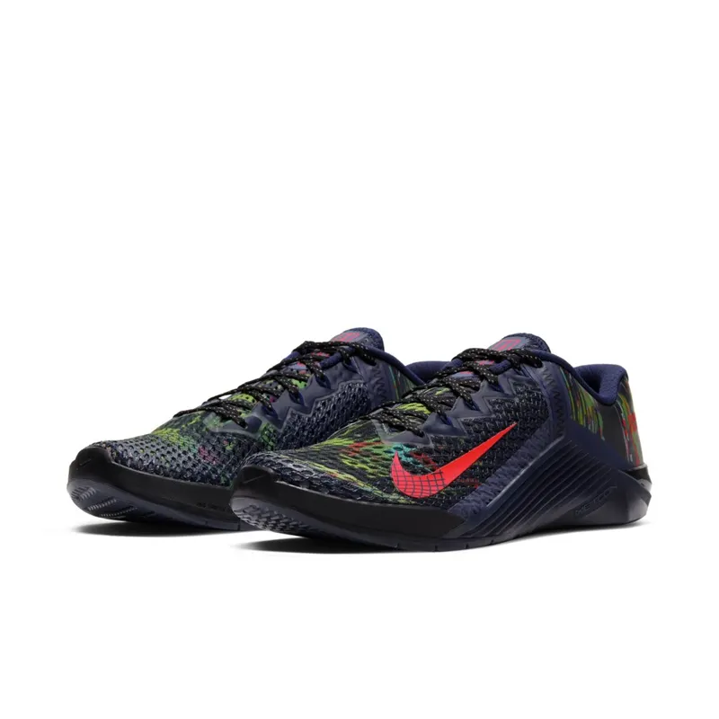 Nike Metcon 6 I Am Not A Robot Blue Void/Black-Flat Silver-Flash Crimson (CT1242-400)