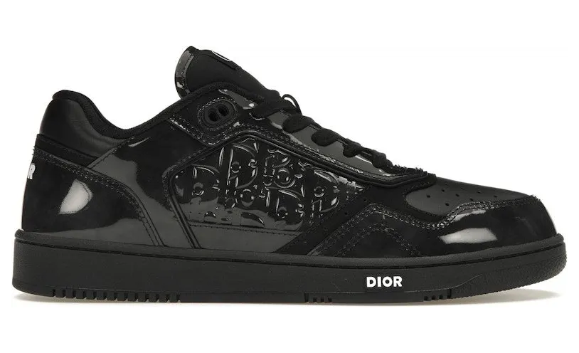 Dior B27 Low Black Patent Dior Oblique Gravity Embossed (3SN272ZYV-H900)