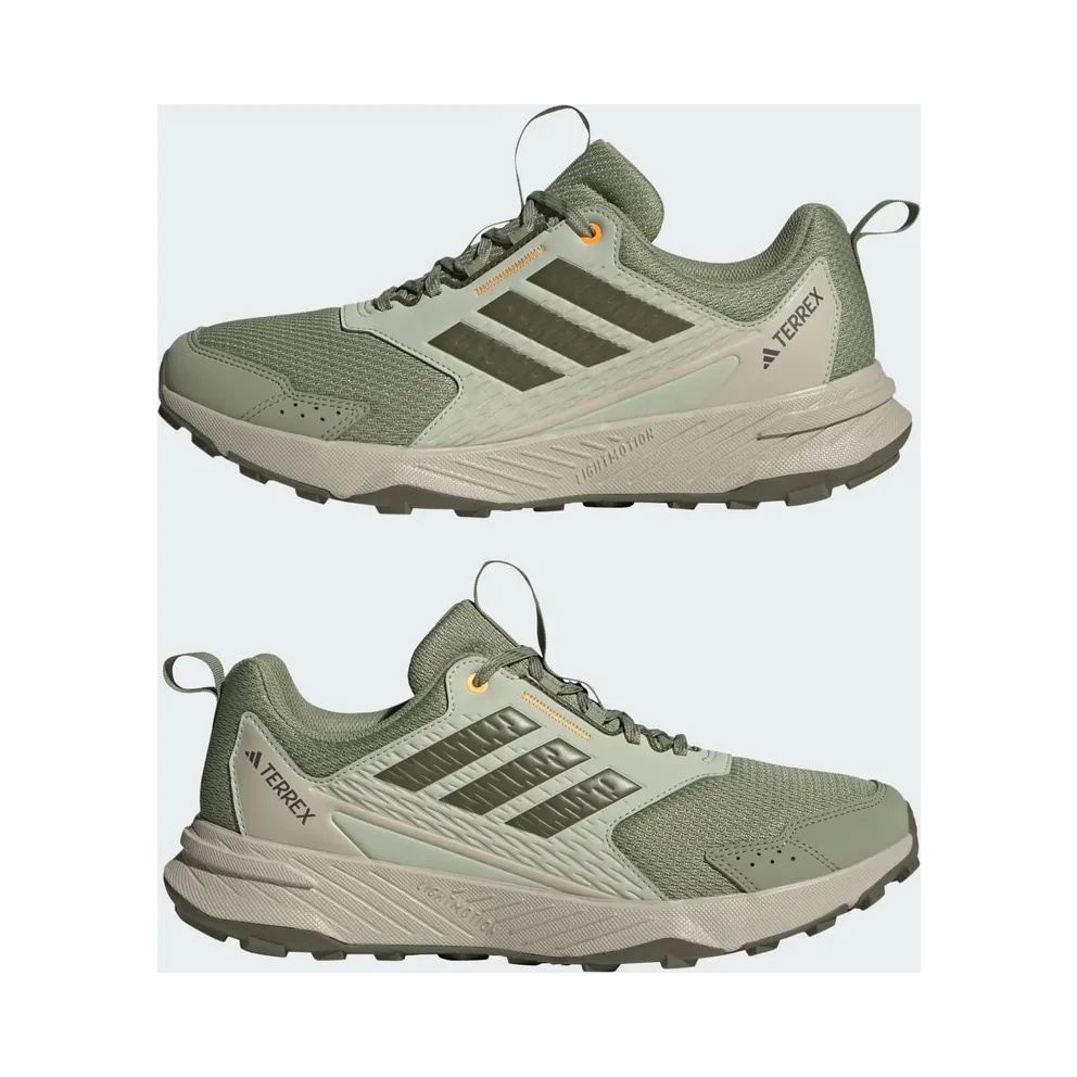 Adidas Tracefinder Trail Running Tent Green / Olive Strata / Lucid Tangerine (JR9137)