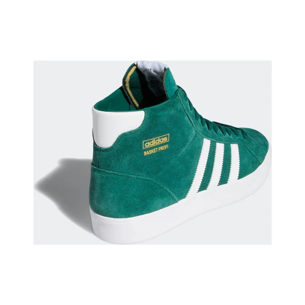 adidas Basket Profi Collegiate Green / Cloud White / Gold Metallic (FW4513)