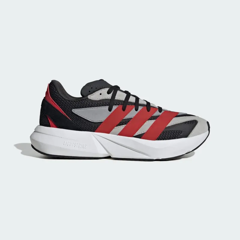 Adidas Lightblaze Grey / Core Black / Better Scarlet (JR3464)