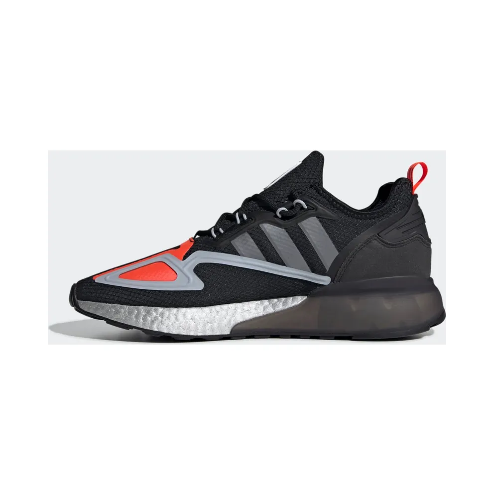 adidas ZX 2K Boost Core Black / Halo Silver / Glow Blue (FY5724)