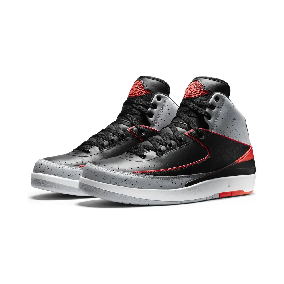 Air Jordan Nike AJ II 2 Retro Infrared Cement (385475-023)