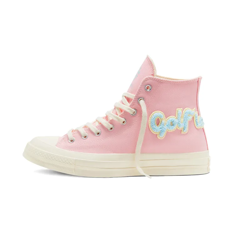 Converse Golf Le Fleur x Chuck 70 Chenille ‘Almond Blossom’ Almond Blossom/Egret/Blue Glow (167478C)