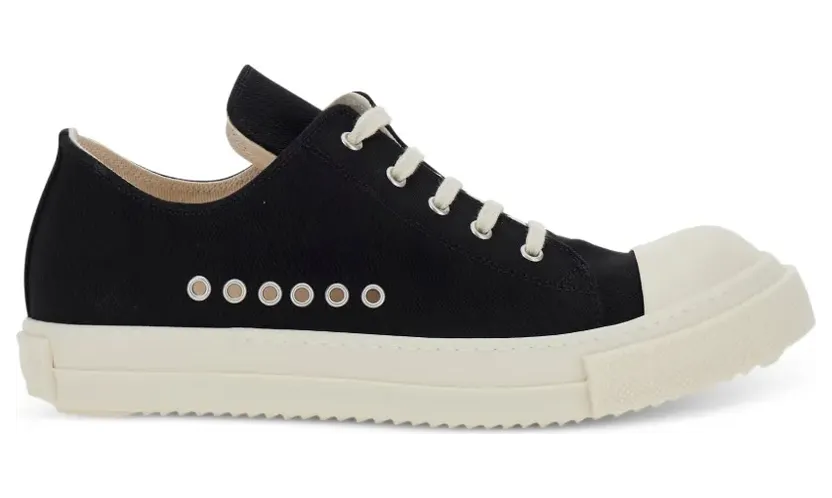 Rick Owens DRKSHDW Sneakers met ronde neus – Zwart (DU01F4822DOEH2)