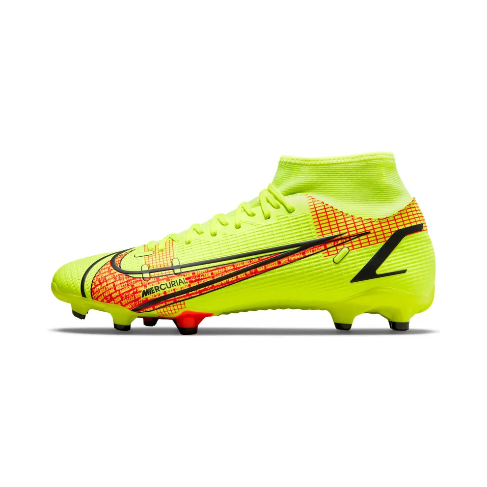 Nike Mercurial Superfly 8 Academy MG Volt Bright Crimson (CV0843-760)