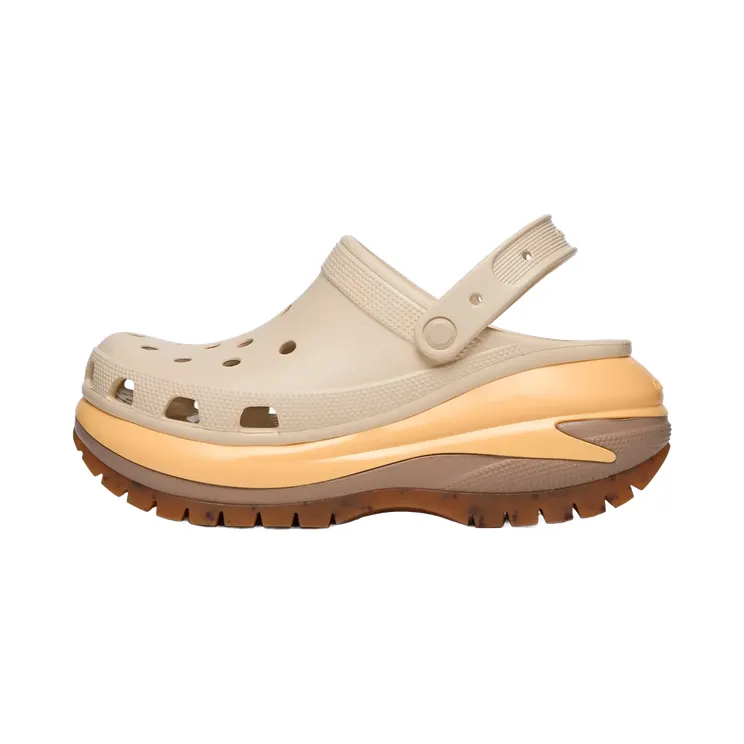 Crocs Classic Mega Crush Clog “Almond Tint Multi” (207988-0LM)