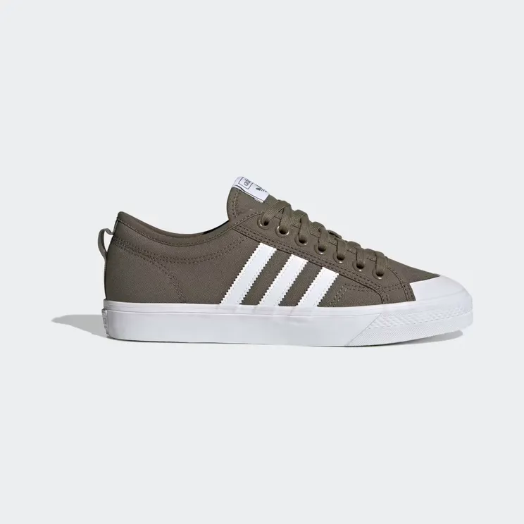 adidas Nizza “Olive Strata / Cloud White / Cloud White” (HQ6763)