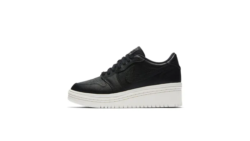 Jordan 1 Retro Low Lifted Black Phantom (W) Black/Black-Phantom (AO1334-014)