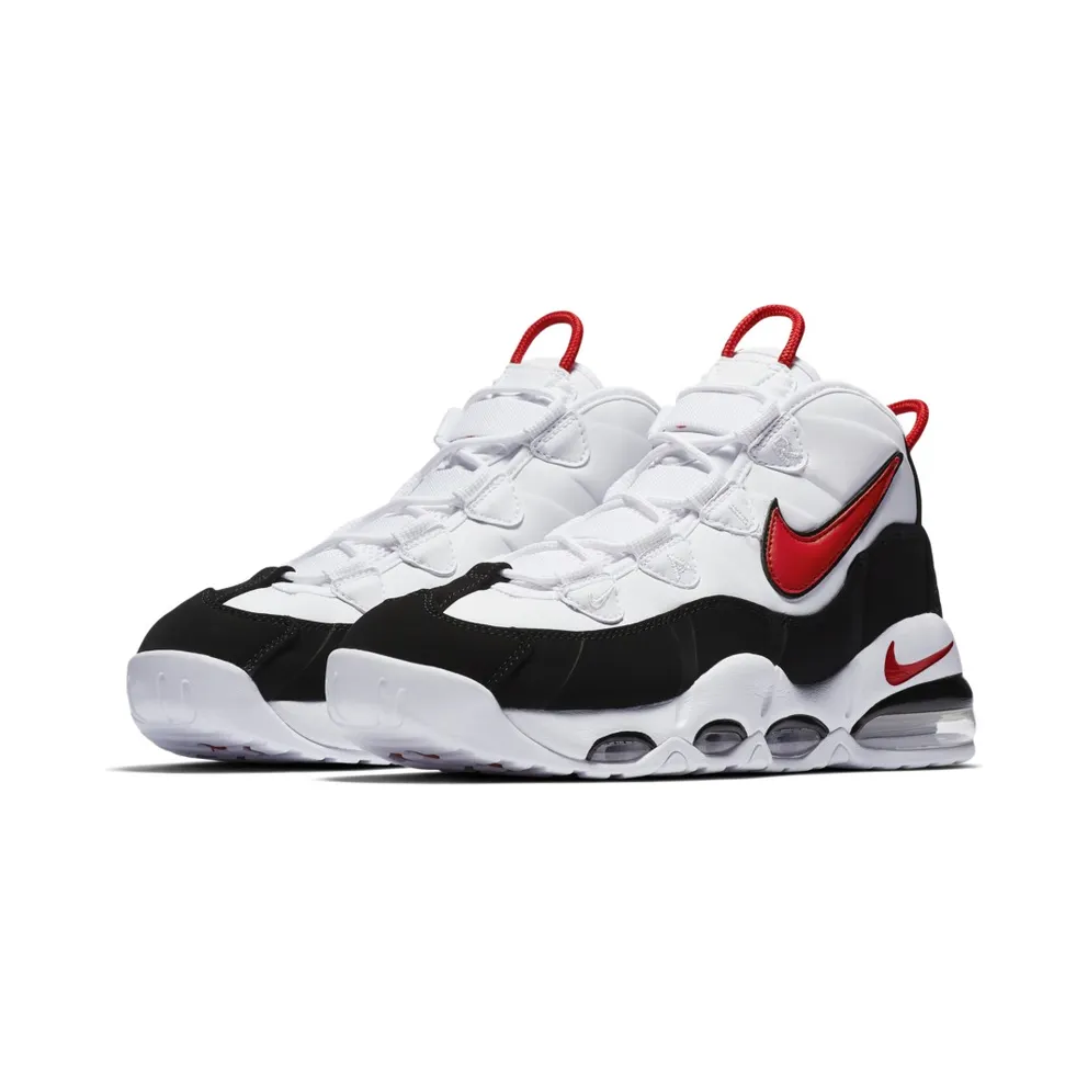 Nike Air Max Uptempo 95 White Red Black White/University Red-Black (CK0892-101)