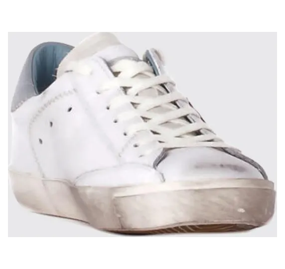 Philippe Model Prsx Used Leather Sneakers White (PRLUVP22)