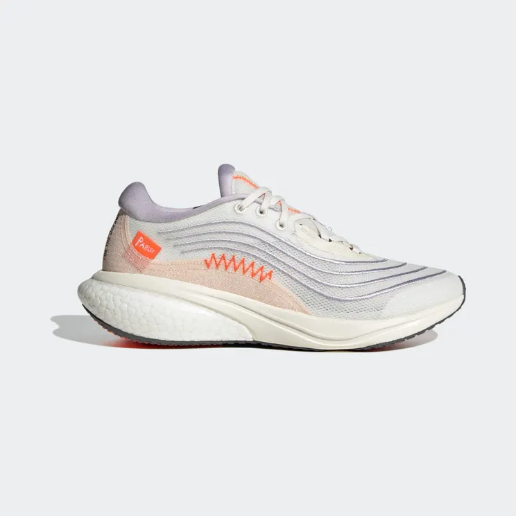 adidas Supernova 2.0 x Parley Non Dyed / Silver Dawn / Impact Orange (HP2241)