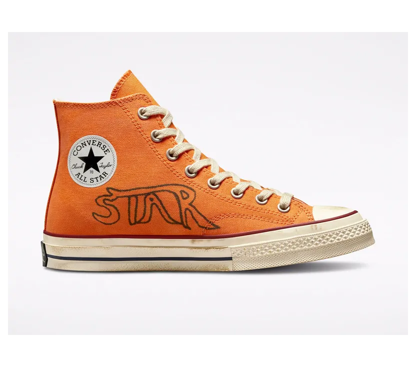 Converse Converse x Come Tees Chuck 70 Sun Orange/egret/black (A01762C)