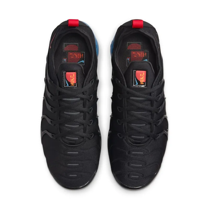 Nike Vapormax Plus Black Red Blue (DQ7626-001)