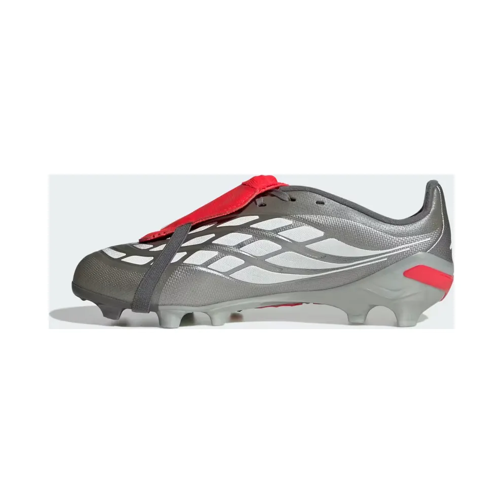 adidas Predator League Fold-Over Tongue FG Finishers Steel Pack (JR3312)