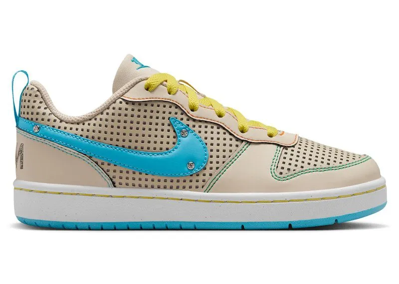 Nike Court Borough Low Recraft Sanddrift Phantom Opti Yellow Baltic Blue (IB7726-126)