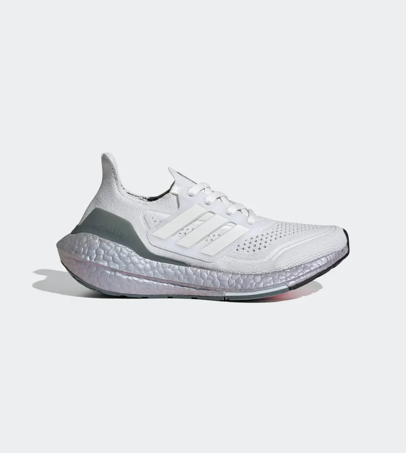adidas Ultraboost 21 Crystal White / Crystal White / Hazy Green (FZ2930)