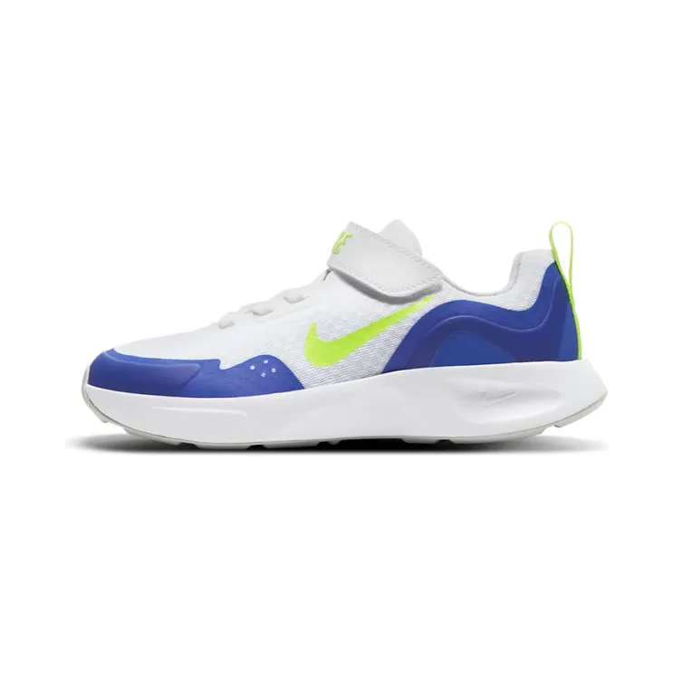 Nike WearAllDay “White / Game Royal / Grey Fog / Volt” (CJ3817-104)