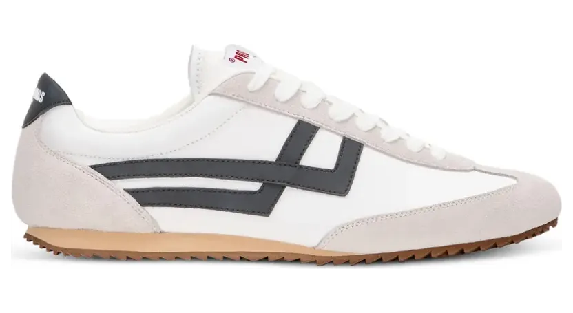 Pro-Keds Racer 77 sneakers met leren afwerking – Wit (R7226SLWWH00004)