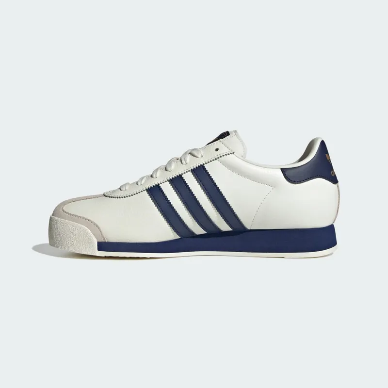 Adidas Samoa Off White / Dark Blue / Gold Metallic (JQ0047)