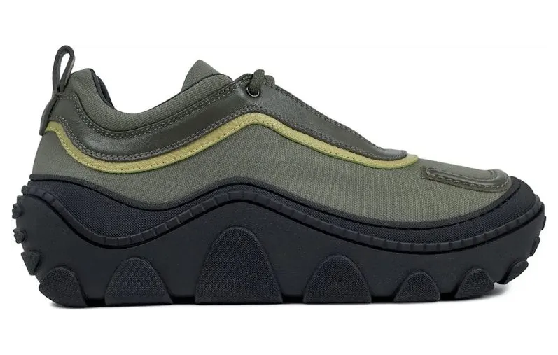 Kiko Kostadinov Tonkin Canvas Low Khaki (KKSS24FT01-101)