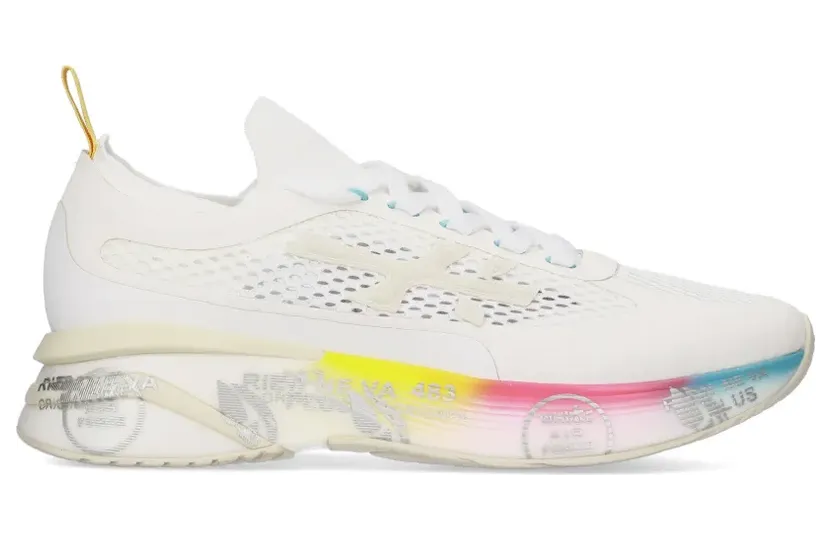 Premiata MoeRun mit Mesh-Einsatz Nude (MOERUN8260)