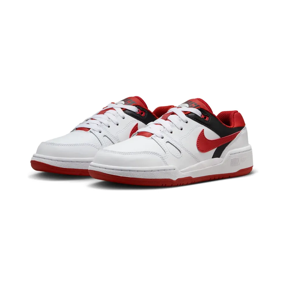 Nike Full Force Low White Black Team Orange Mystic Red (FV5929-100)