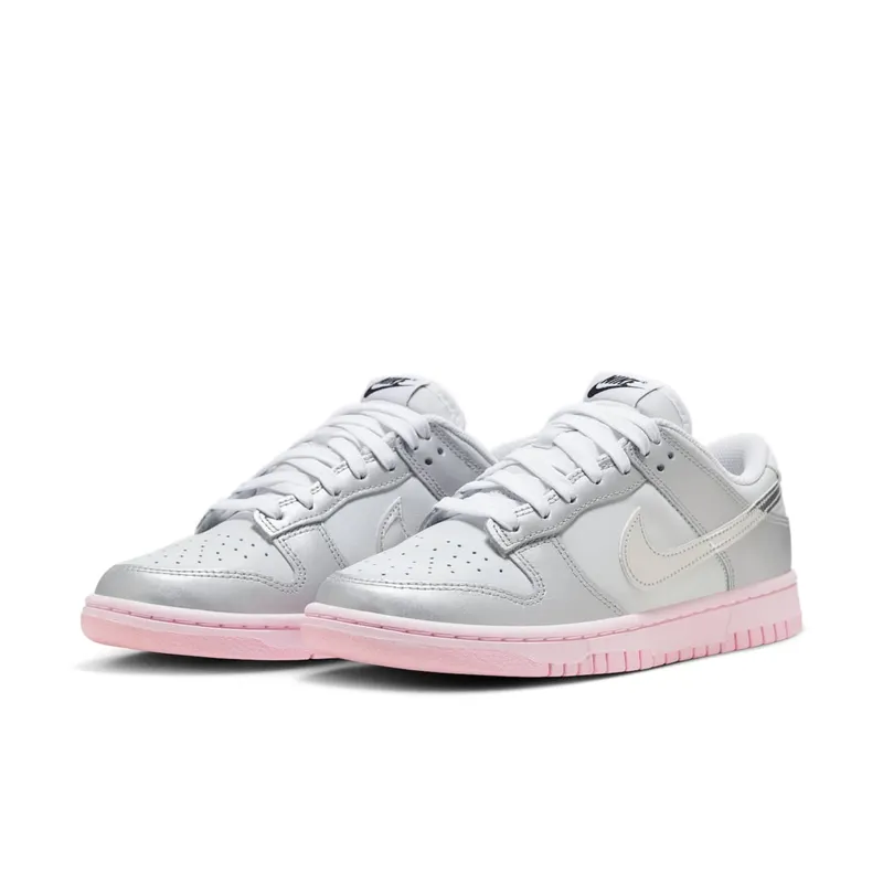 Nike Dunk Low LX “Metallic Silver Pink Foam” (HM3698-006)