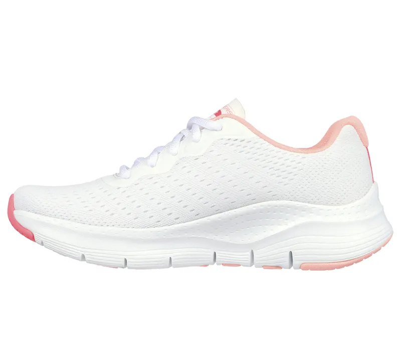 Skechers Arch Fit – Infinity Cool – White / Pink (149722 WPK)