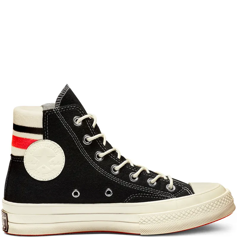 Converse Chuck 70 High Black Sedonia Red Black/Sedona Red/Egret (163363C)