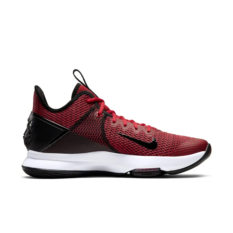 Nike LeBron Witness 4 Black/University Red Black/University Red-Gym Red (BV7427-002)
