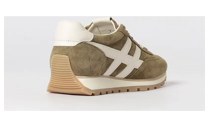 Hogan 86er Suede Sneakers Green (HXM7010FZ80UHO419L) (2)