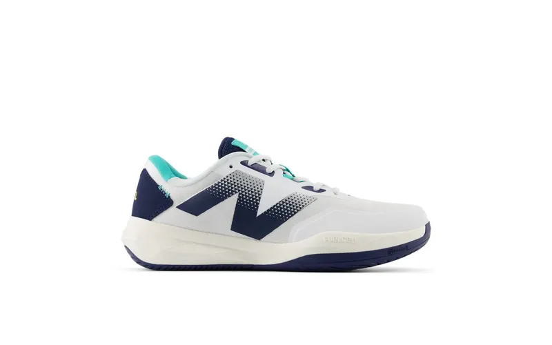 New Balance FuelCell 796v4 Padel White Navy Cyber Jade (MCH796D4)
