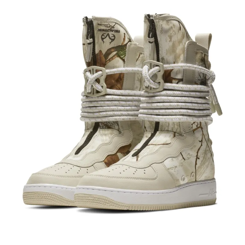 Nike  SF Air Force 1 High Realtree Light Bone Light Bone/Light Bone-White-Light Bone (AA1128-005)
