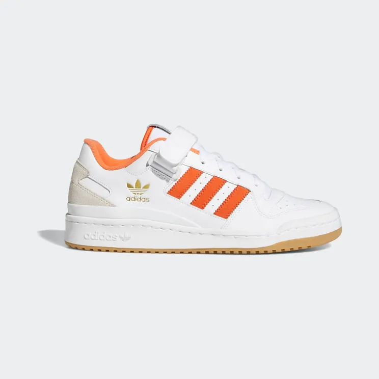 adidas Forum Low Cloud White / True Orange / Gum (GY2647)