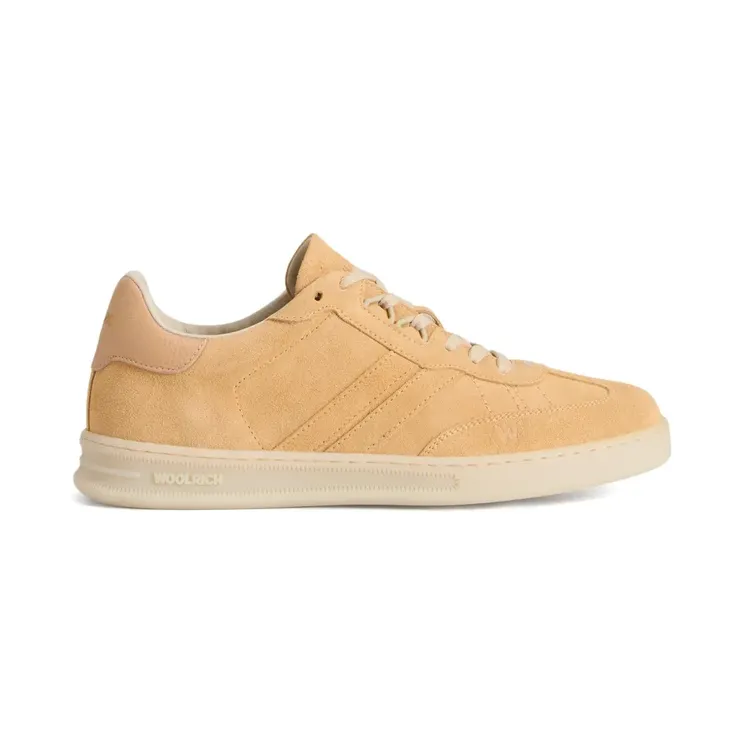 Woolrich Doubleu Sneakers aus Wildleder – Nude (CMWFFO1524FRUWF1A0)