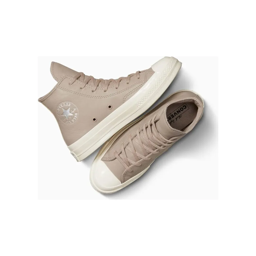 Converse Chuck 70 Leather Wonder Stone/egret/Black