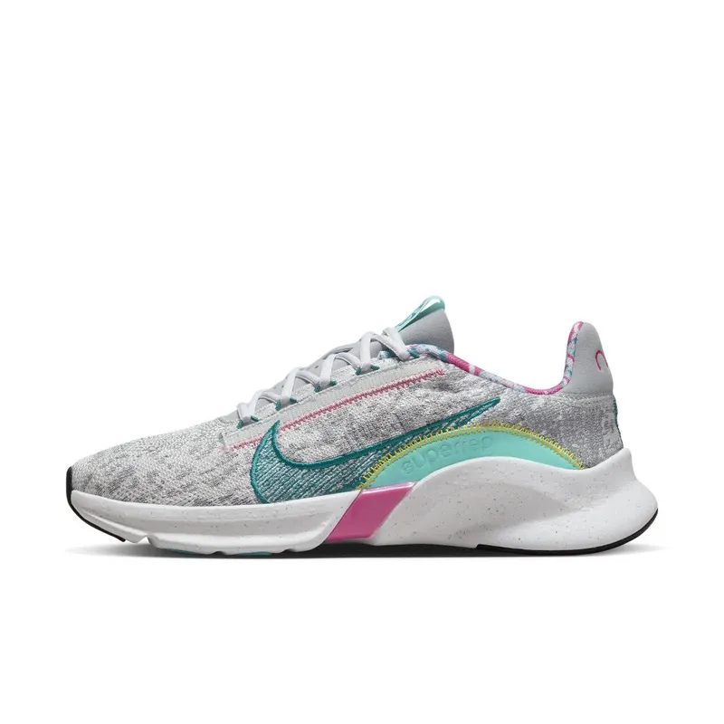 Nike SuperRep Go 3 Flyknit Next Nature Training Grey (DH3393-001)