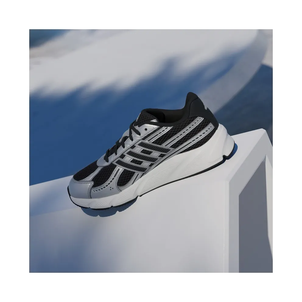 Adidas TECHNOCHAOS 2000 Shoes Core Black / Core Black / Silver Metallic (JR7228)